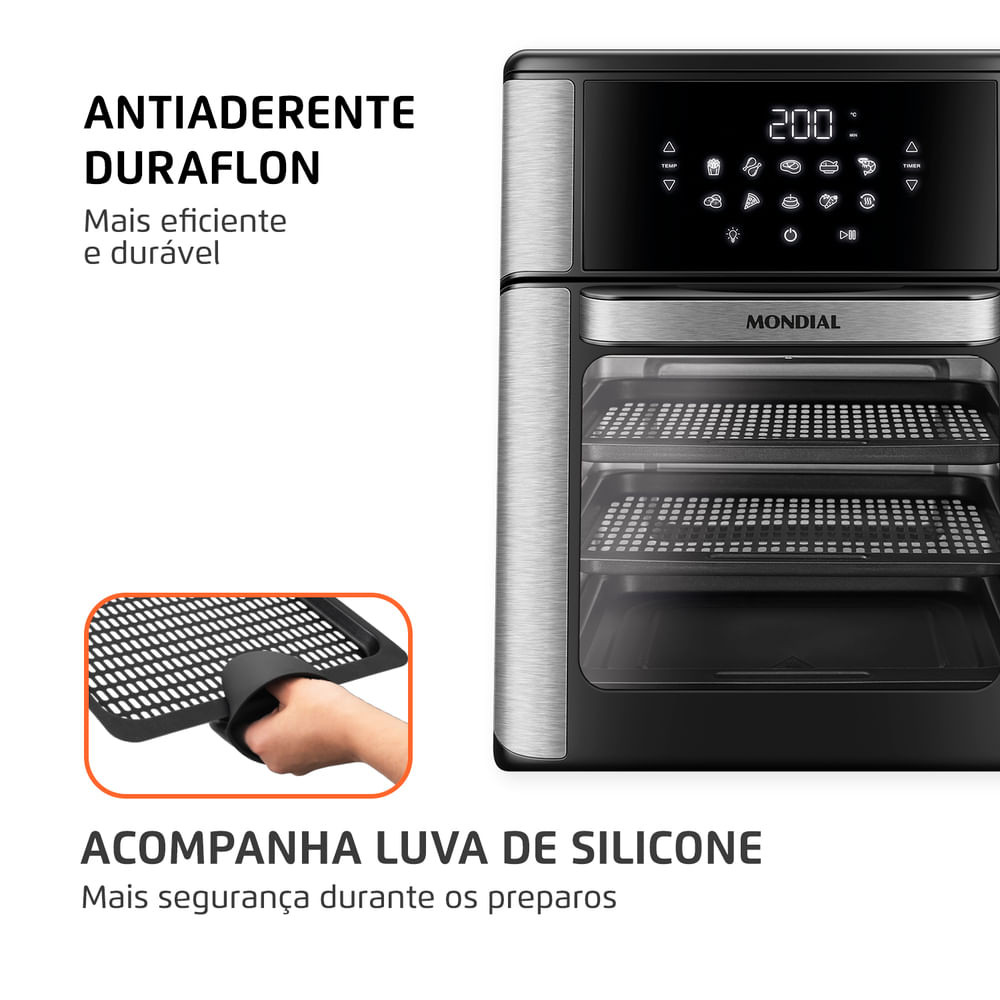 Air Fryer Oven: detalhe 1