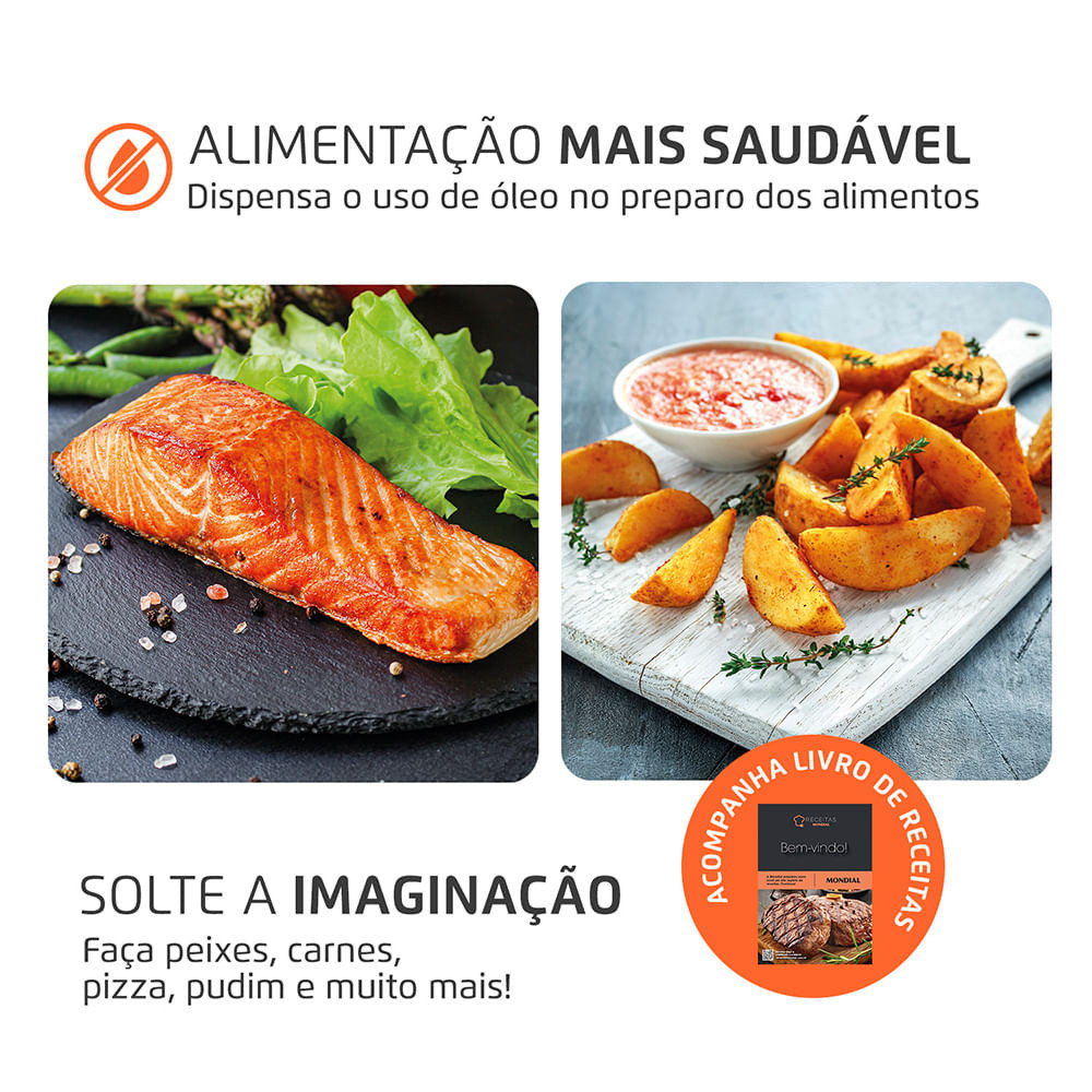 Air Fryer Oven: detalhe 3